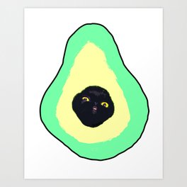 Avocato Art Print