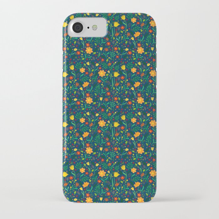 Flower field iPhone Case