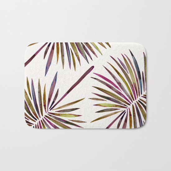 Tropical Fan Palm – Vintage Palette Bath Mat