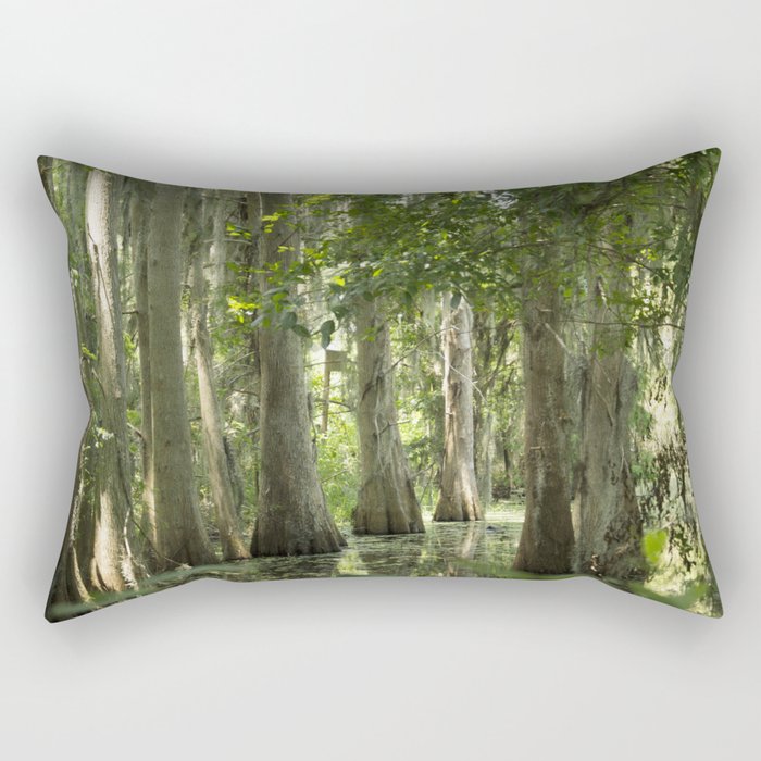 Florida Swamp Rectangular Pillow