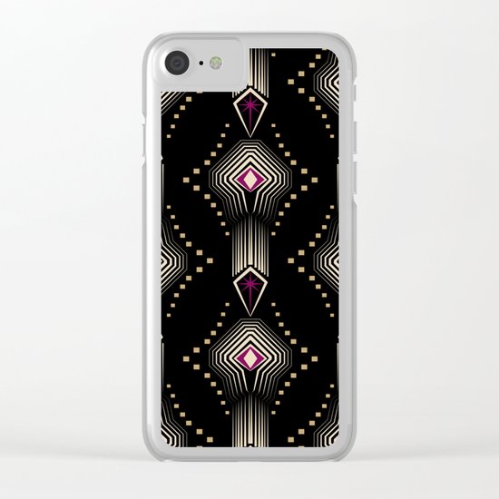 Art Deco. 22 Rumba Clear iPhone Case