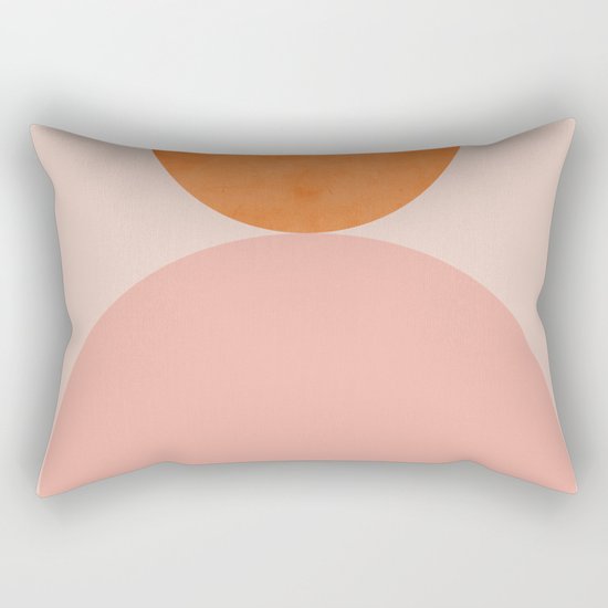 Abstraction_Balance_Minimalism_003 Rectangular Pillow by forgetme