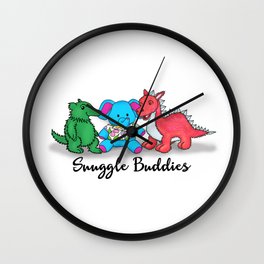 Snuggle Buddies Wall Clock