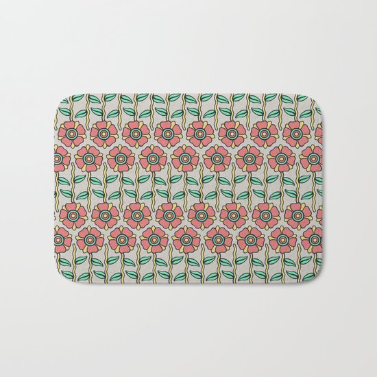 W/LDFLOWER Bath Mat