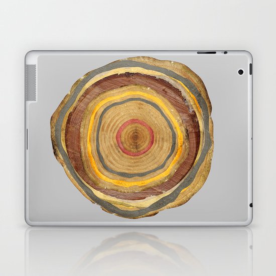 Tree Rings Laptop & iPad Skin