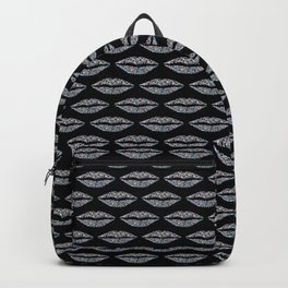 Glowing lip pattern Backpack