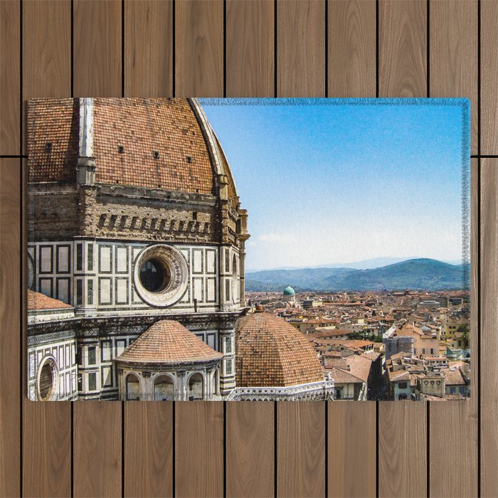 Italy Photography - Cathedral Of Santa Maria Del Fiore Outdoor Rug