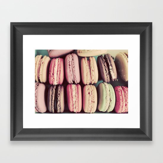 Macarons Framed Art Print