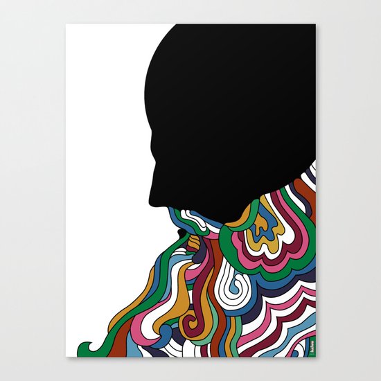Beard Canvas Print