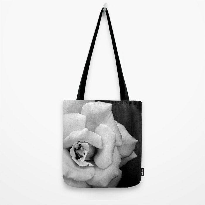 Rose Monochrome Tote Bag