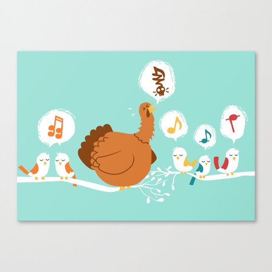 Its a sing along Canvas Print