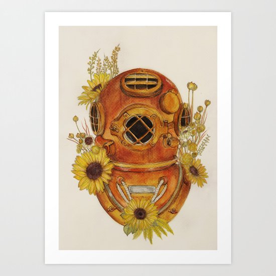 To Sink Art Print
