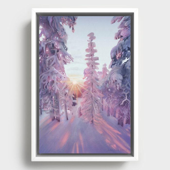 Winter Framed Canvas