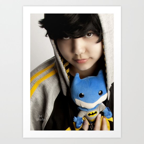 Batfan Art Print