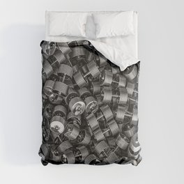 Chrome dumbbells Comforter