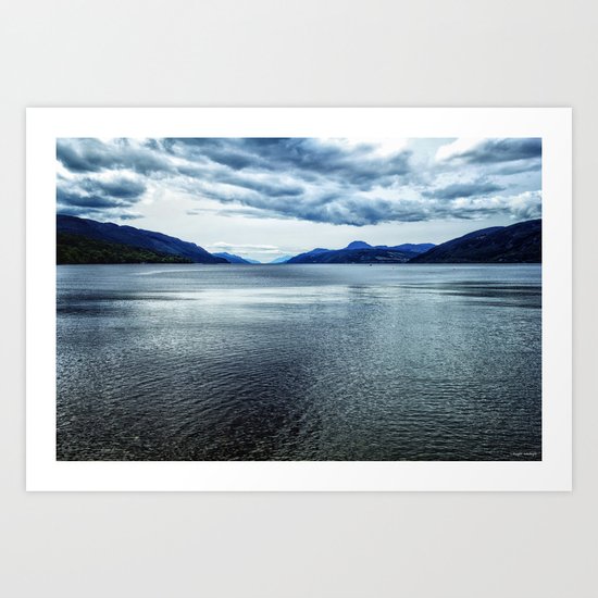 Loch Ness Scotland Art Print
