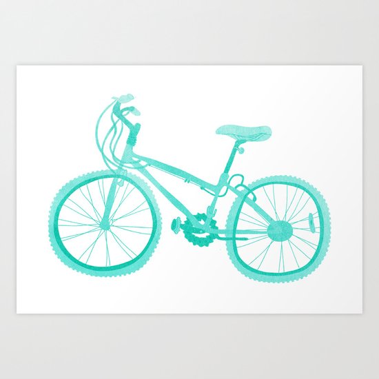 No Mountain Bike Love? Art Print