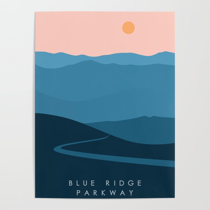 Blue Ridge Parkway Poster