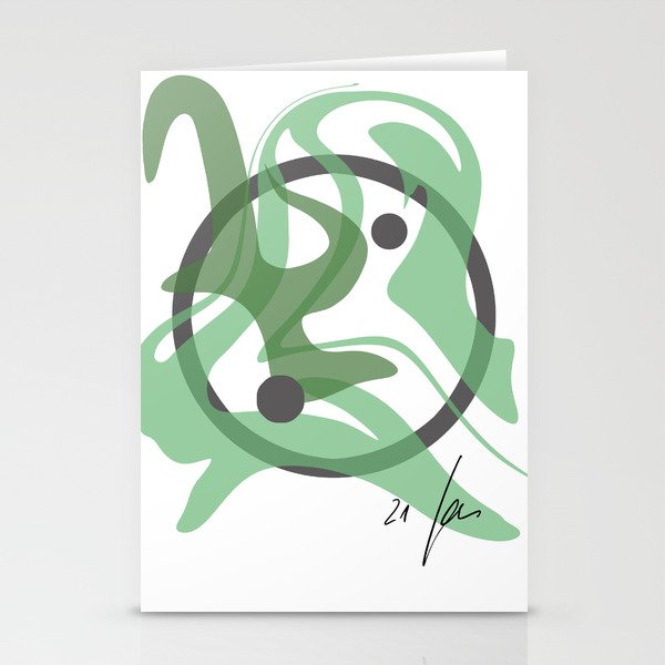 Art Design Line 19 Stationery Cards