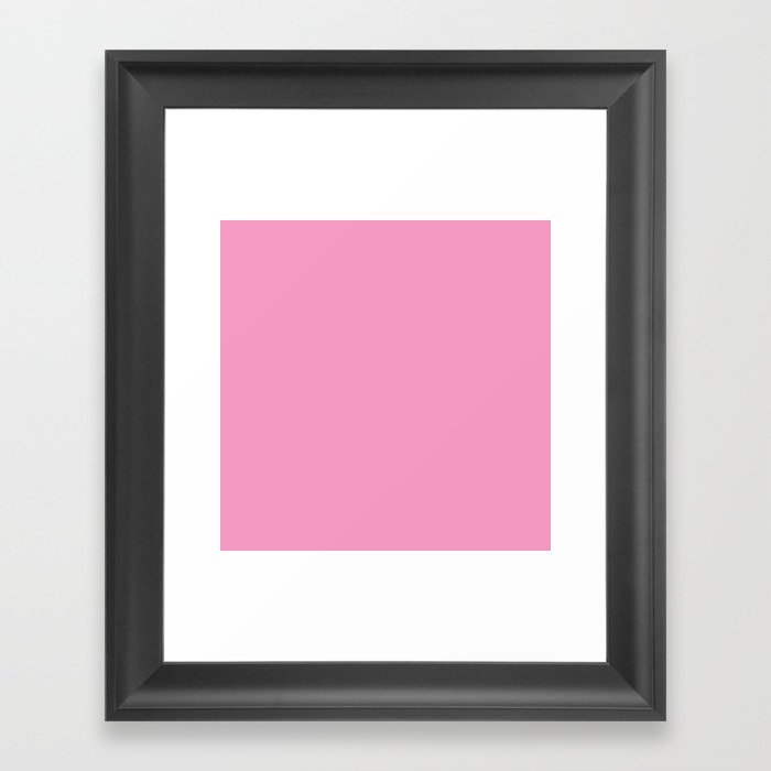 Pretty Pink Framed Art Print