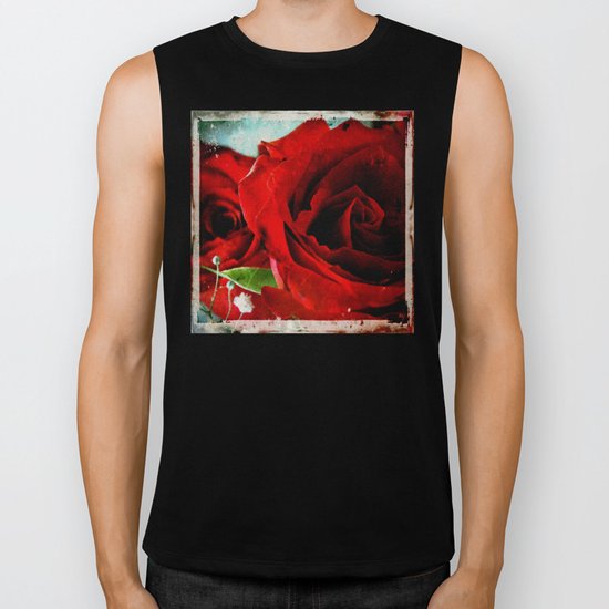 Rose Biker Tank