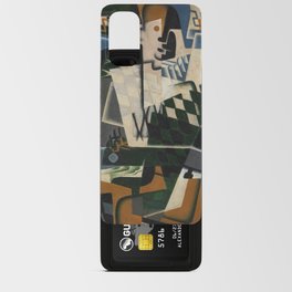 Juan Gris - Harlquin with a Guitar Android Card Case