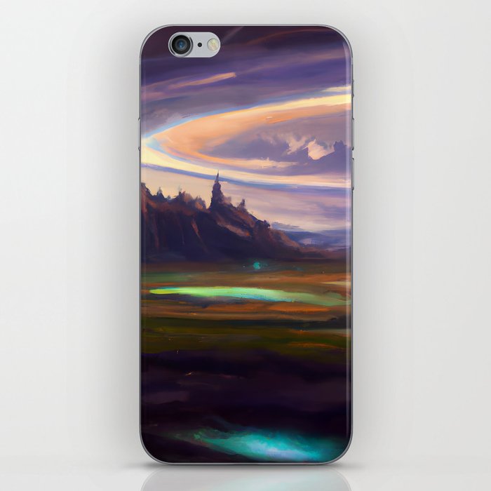 Gorgeous alien landscape iPhone Skin
