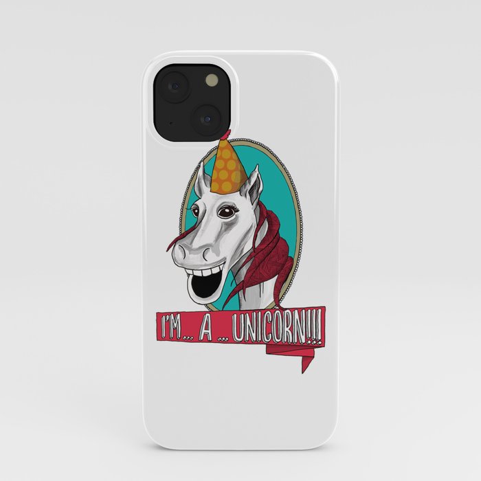 Sylvester the Wannabe Unicorn iPhone Case