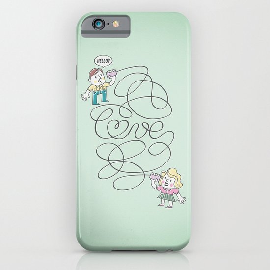 Long Distance Call iPhone & iPod Case