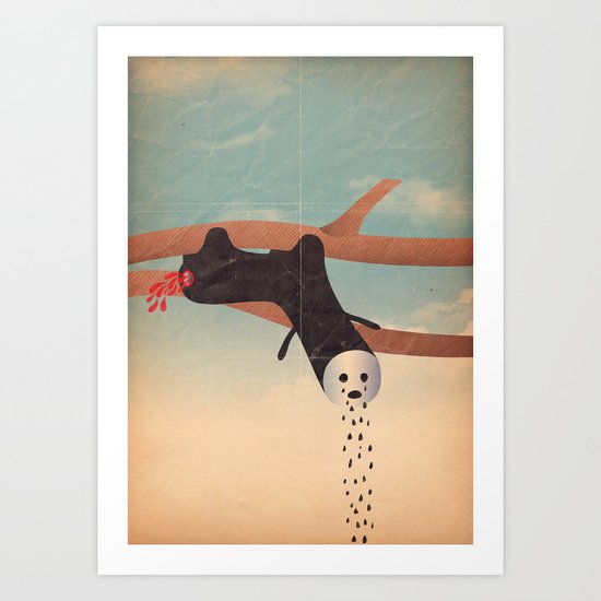 bradipo piangente Art Print