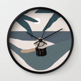 Me Time - Girl Just Relax Wall Clock