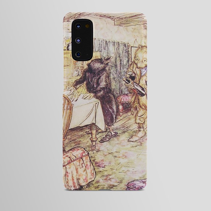 Wind in the willows ratty and mole Android Case