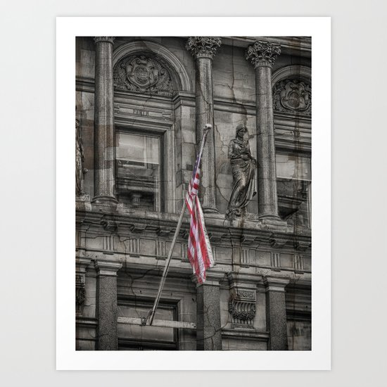 Set in Stone and Silk Art Print