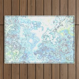 Abstract Marble Texture 27 Outdoor Rug