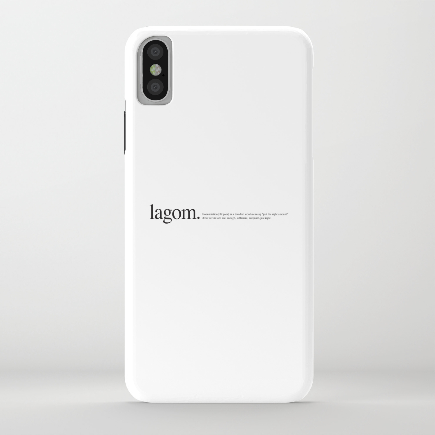 Lagom Wiki Iphone Case By Corduroy9 Society6
