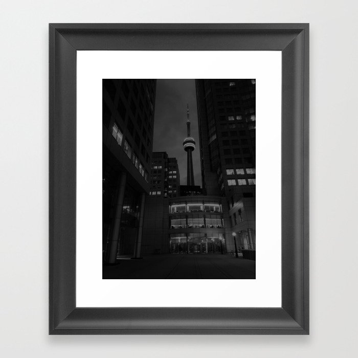 City Night Framed Art Print