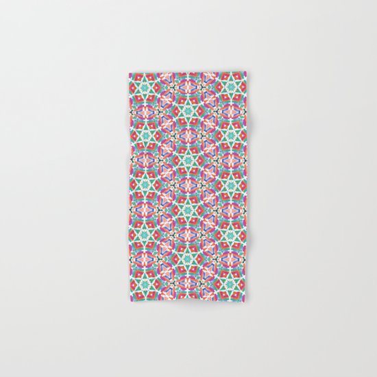 Watercolor Boho Dash 1 Hand & Bath Towel