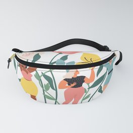 spring wild flowers Fanny Pack