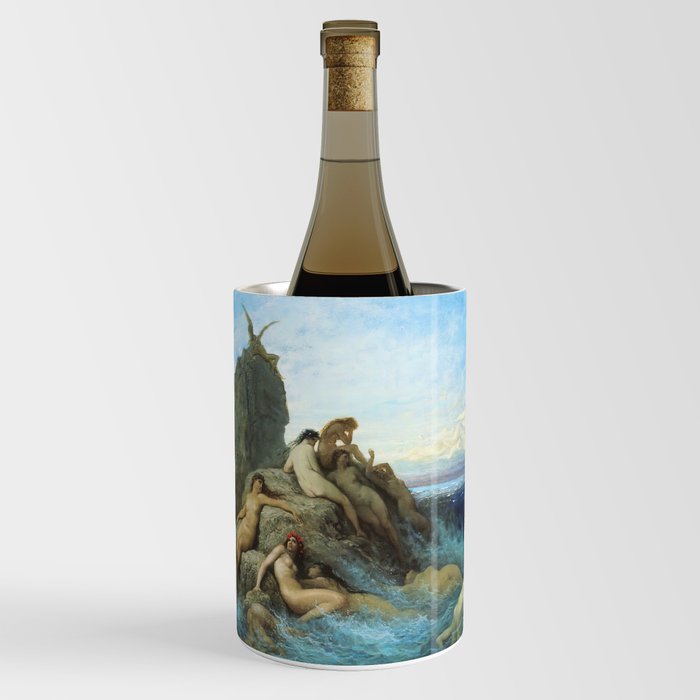 Gustave Doré - The Oceanids (The Naiads of the Sea) Wine Chiller