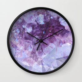 Crystal Gemstone Wall Clock