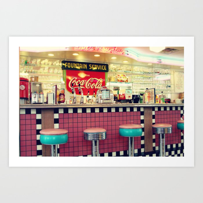 retro diner Kunstdrucke retro diner Kunstdrucke