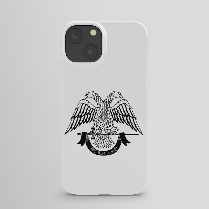 Two-headed eagle as Masonic symbol iPhone Case