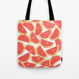 Juicy Watermelon Slices Tote Bag