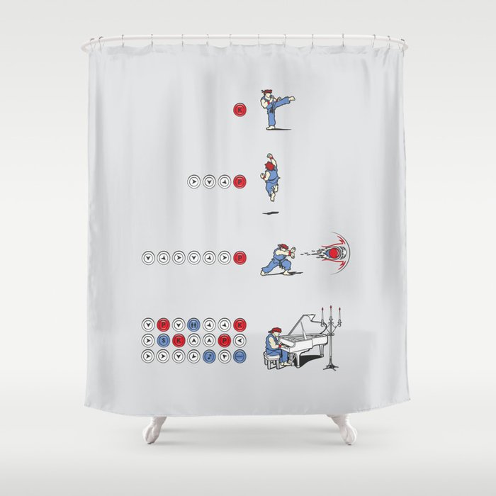 The Ultimate Combo Shower Curtain