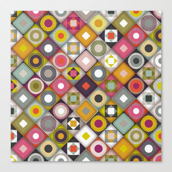 parava diagonal Canvas Print