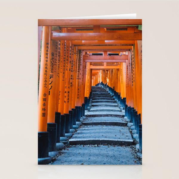 Fushimi Inari Taisha In Kyoto Japan Stationery Cards By