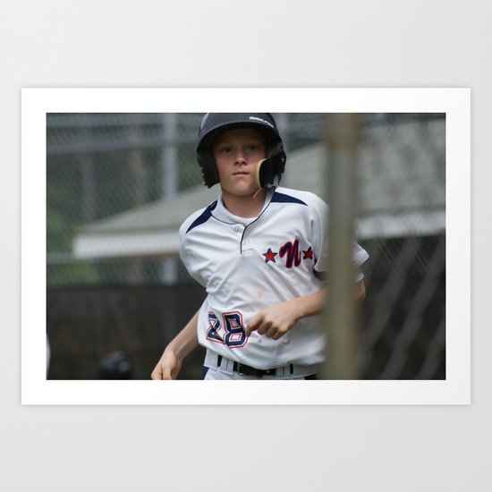 Little League 2012 State Championship Art Print
