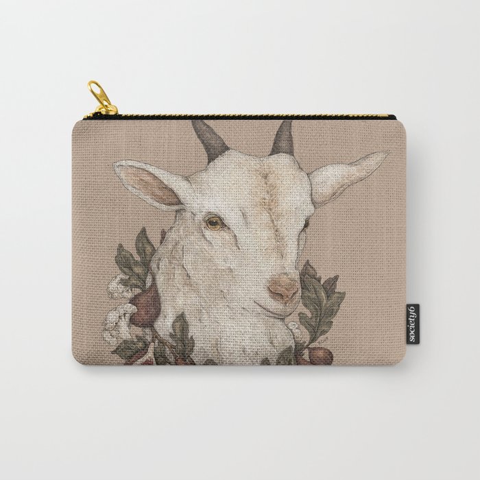 Goat and Figs Carry-All Pouch