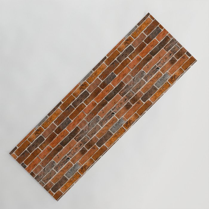 Brick Wall Yoga Mat