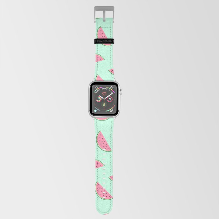 Seamless Watermelon Pattern Apple Watch Band